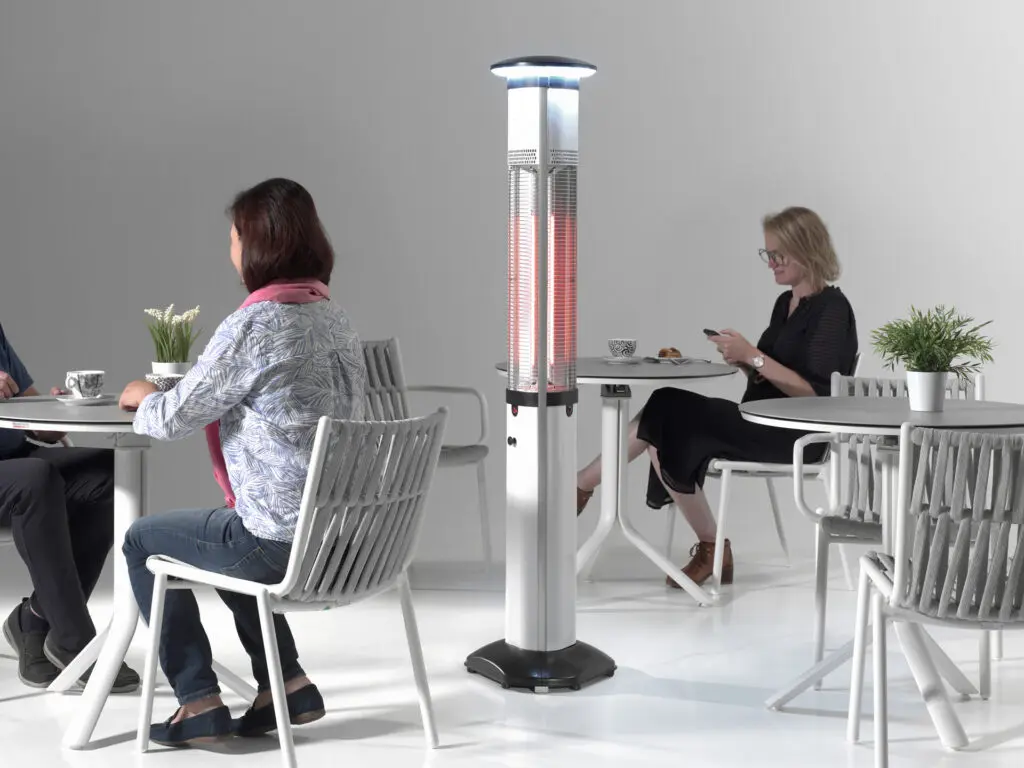 Chauffage de terrasse infrarouge électrique