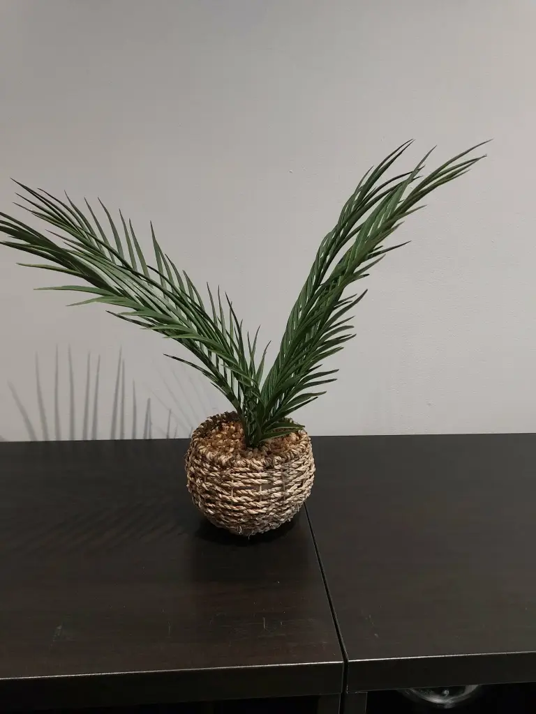 Plante décorative plastique