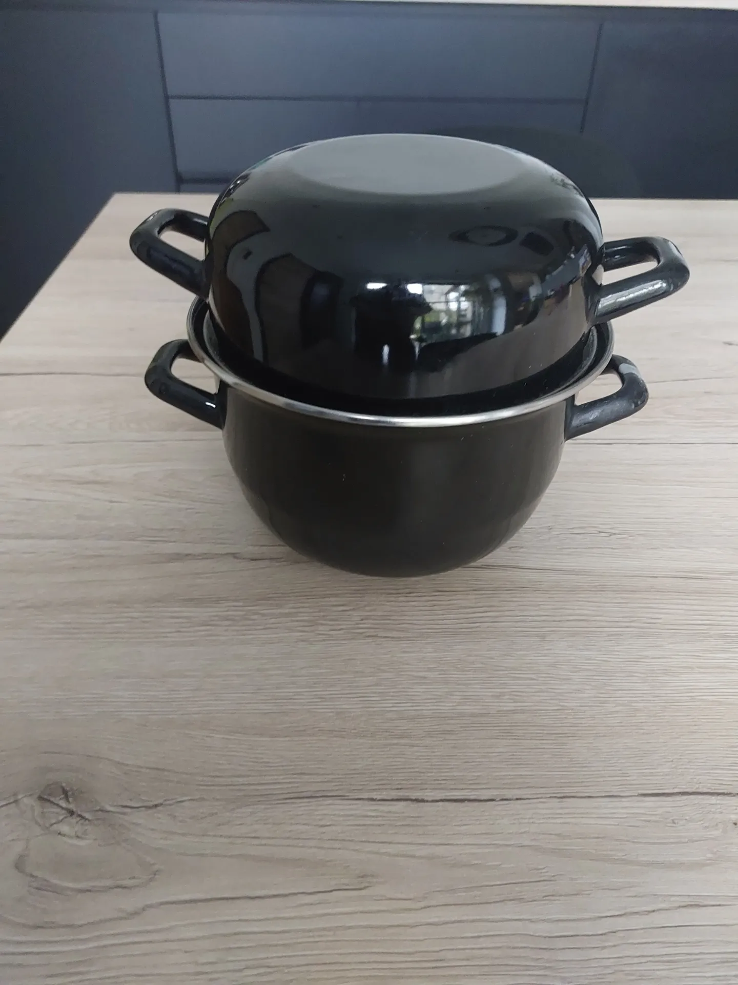 Casserole à Moules + couvercle