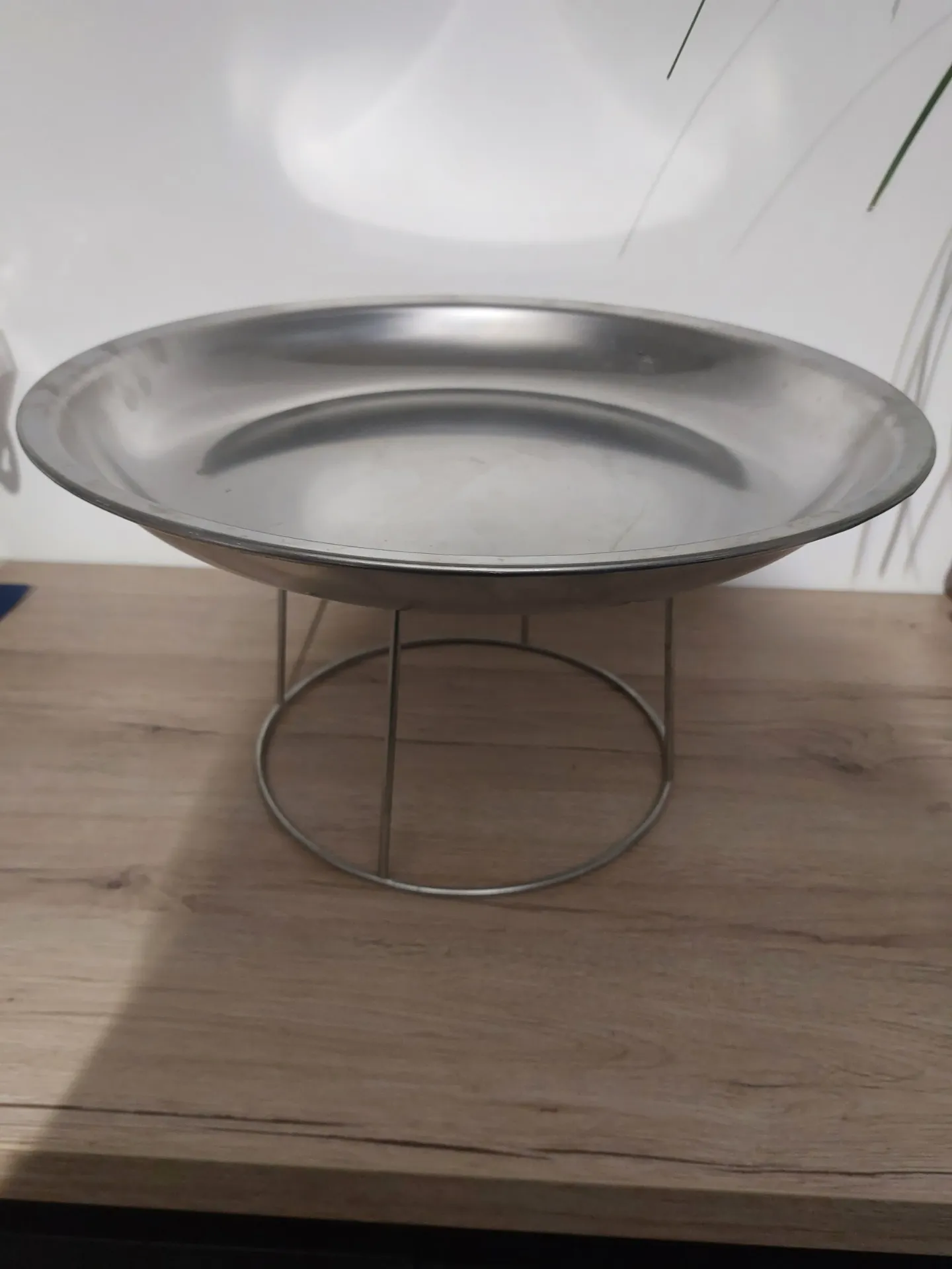 Plateau à crustacés inox + support